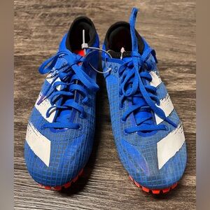 NWT adidas SPRINTSTAR EG1200 Men’s RUNNING Shoes 7.5 BLUE Red TRACK